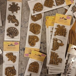 Craft Smart Chipboard Shapes Set